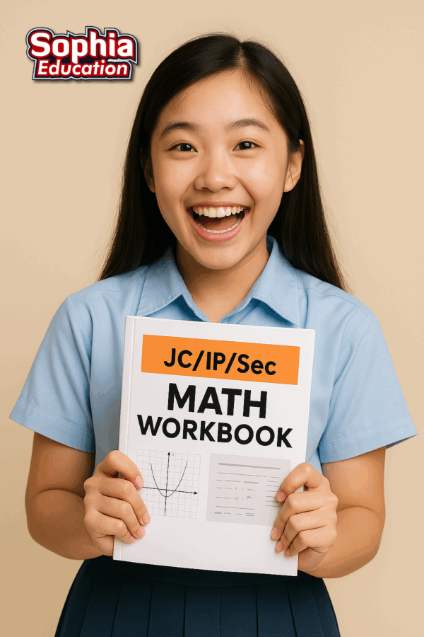 JC/IP/Sec Math Workbook – Exam-Ready Notes & Practice Sheets (Singapore Syllabus)