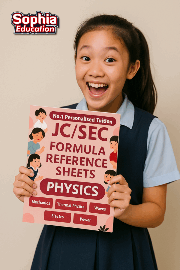 JC/IP/Sec Physics Workbook – Exam-Ready Notes & Practice Sheets (Singapore Syllabus)